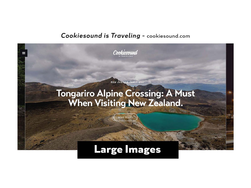 Ten Web Design Trends Worth Keeping or Ditching image 2016 Design Trends - Large Type