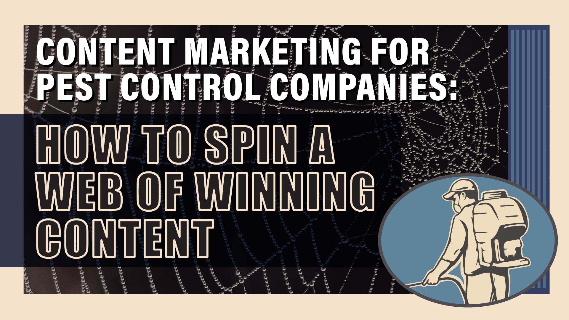 How to Weave a Web of Winning Pest Control Content