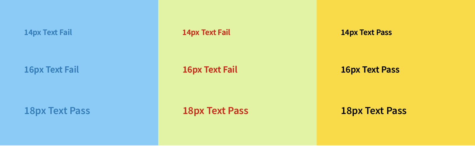 A Comprehensive Guide To Website Accessibility image Avoid elements with low color contrast
