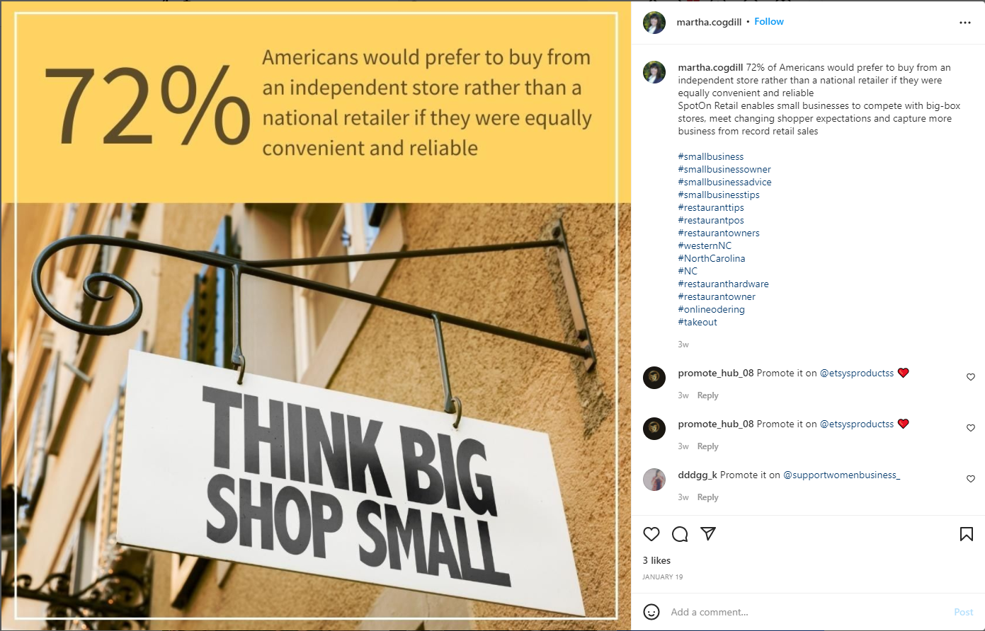 Local Social Media Marketing for Asheville Firms image martha cogdill linkedin